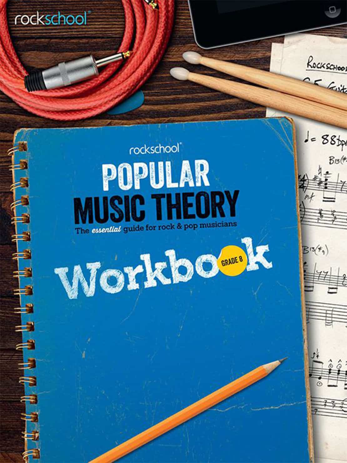 MusicTheory-WorkbookG8 Rockschool Popular Music Theory Workbook Gr 8 - Image 1