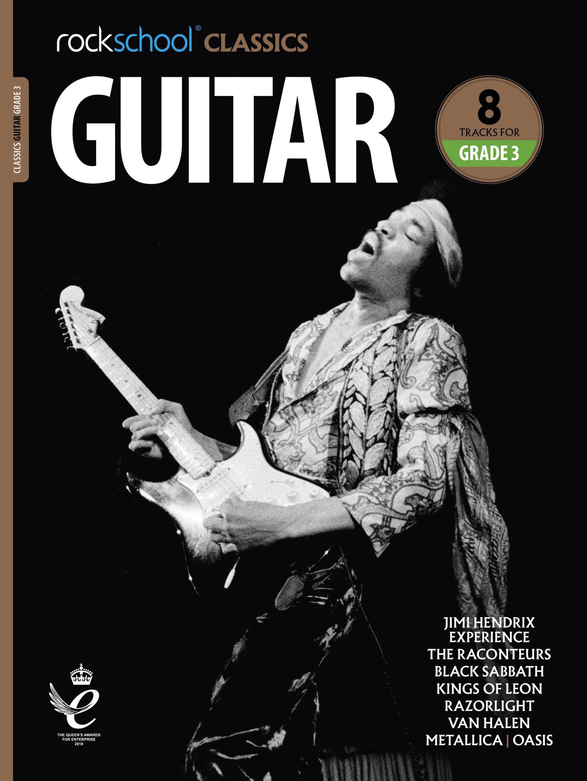 RSK200071_Classics_Guitar_2018_G3-DIGI_COVER_front Rockschool Classics Guitar Grade 3 (2018) - Image 1