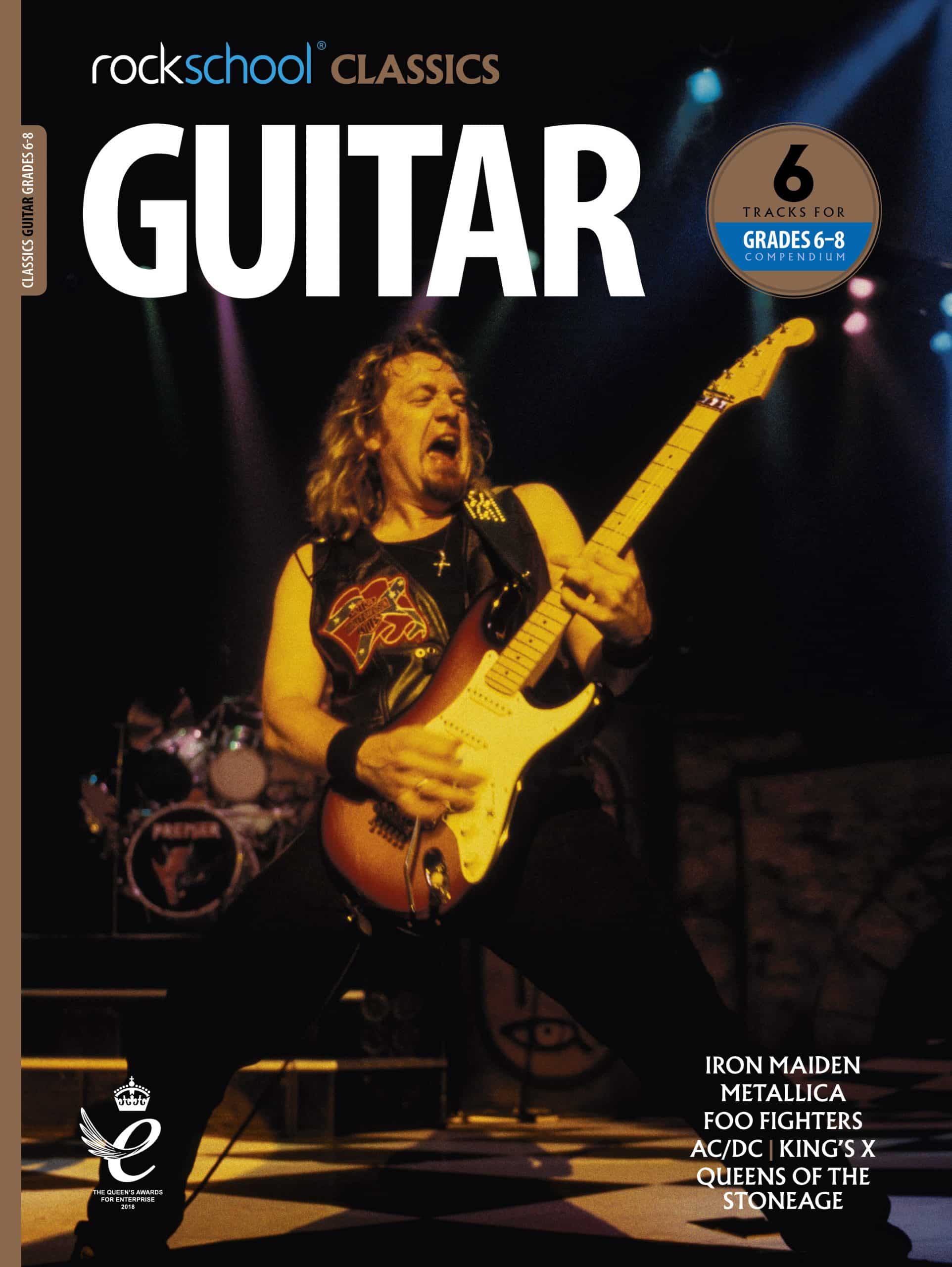 RSK200074_Classics_Guitar_2018_G6-8-DIGI_COVER_front Rockschool Classics Guitar Grades 6-8 Compendium - Image 1