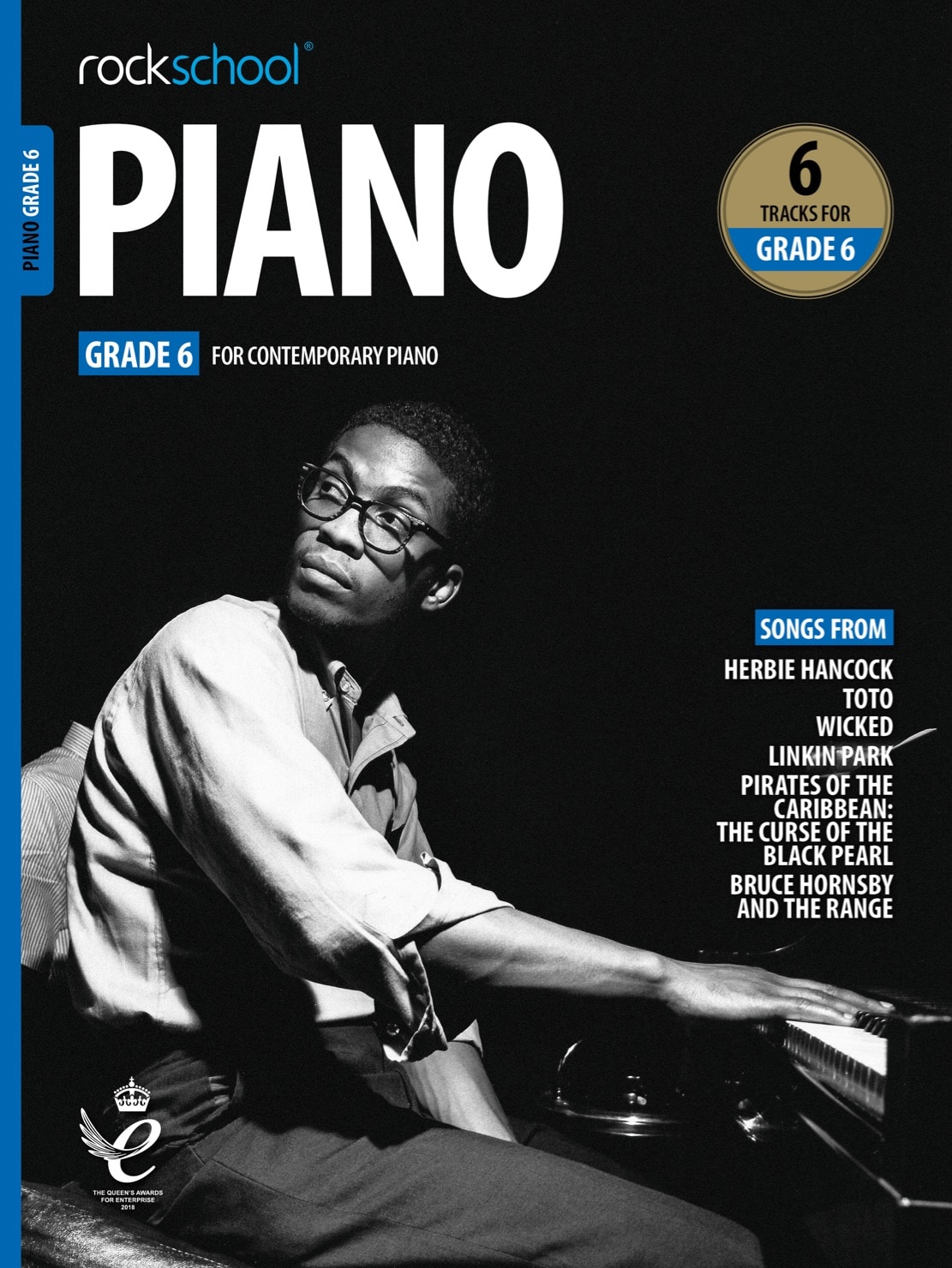 RSK200095_Piano_G6_2019_COVER_Front_1480x1111 Rockschool Piano Grade 6 (2019) - Image 1