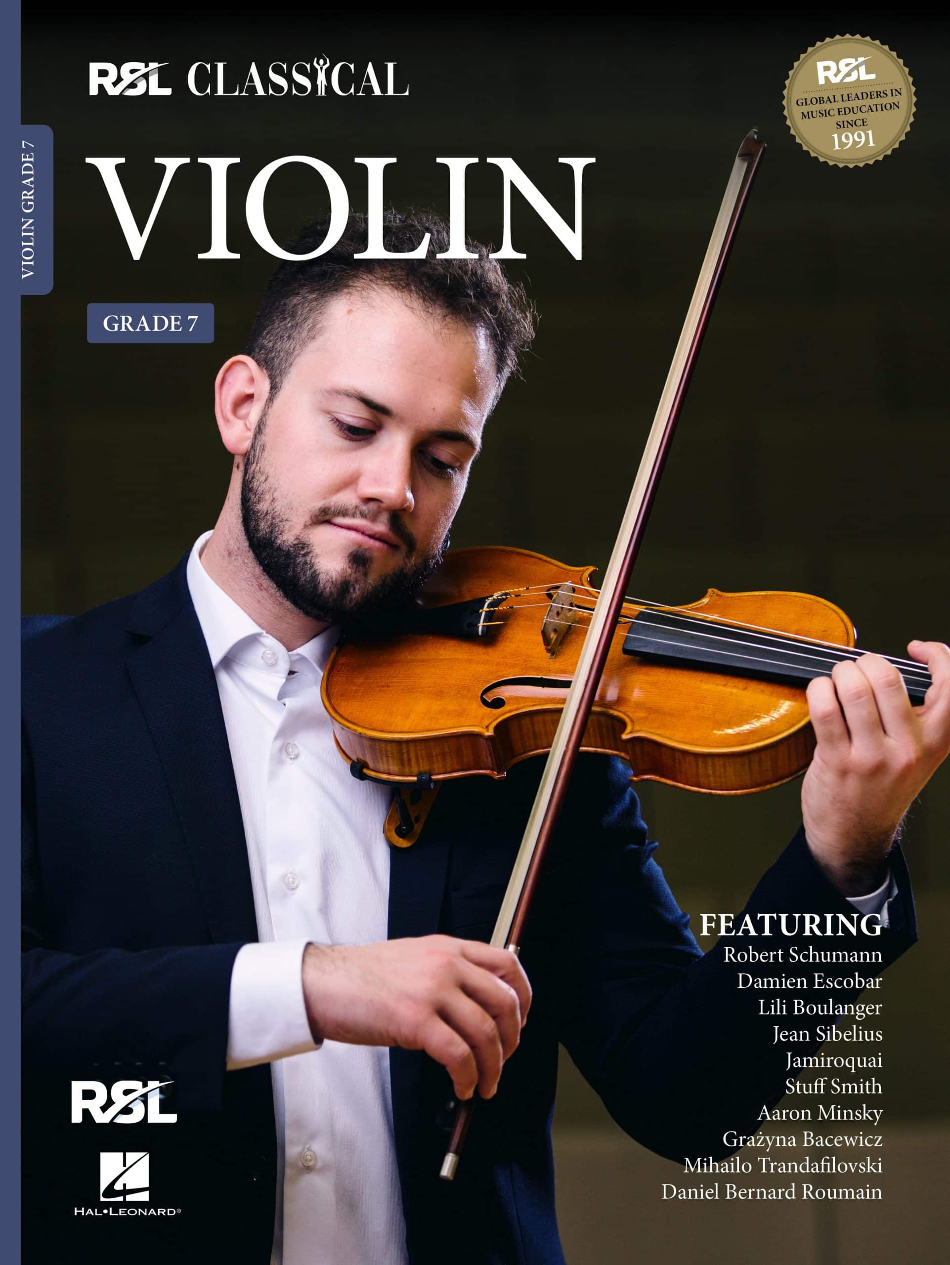 RSK200163_Classical_Violin_2021_G7_COVER_Front RSL Classical Violin Grade 7 (2021) - Image 1