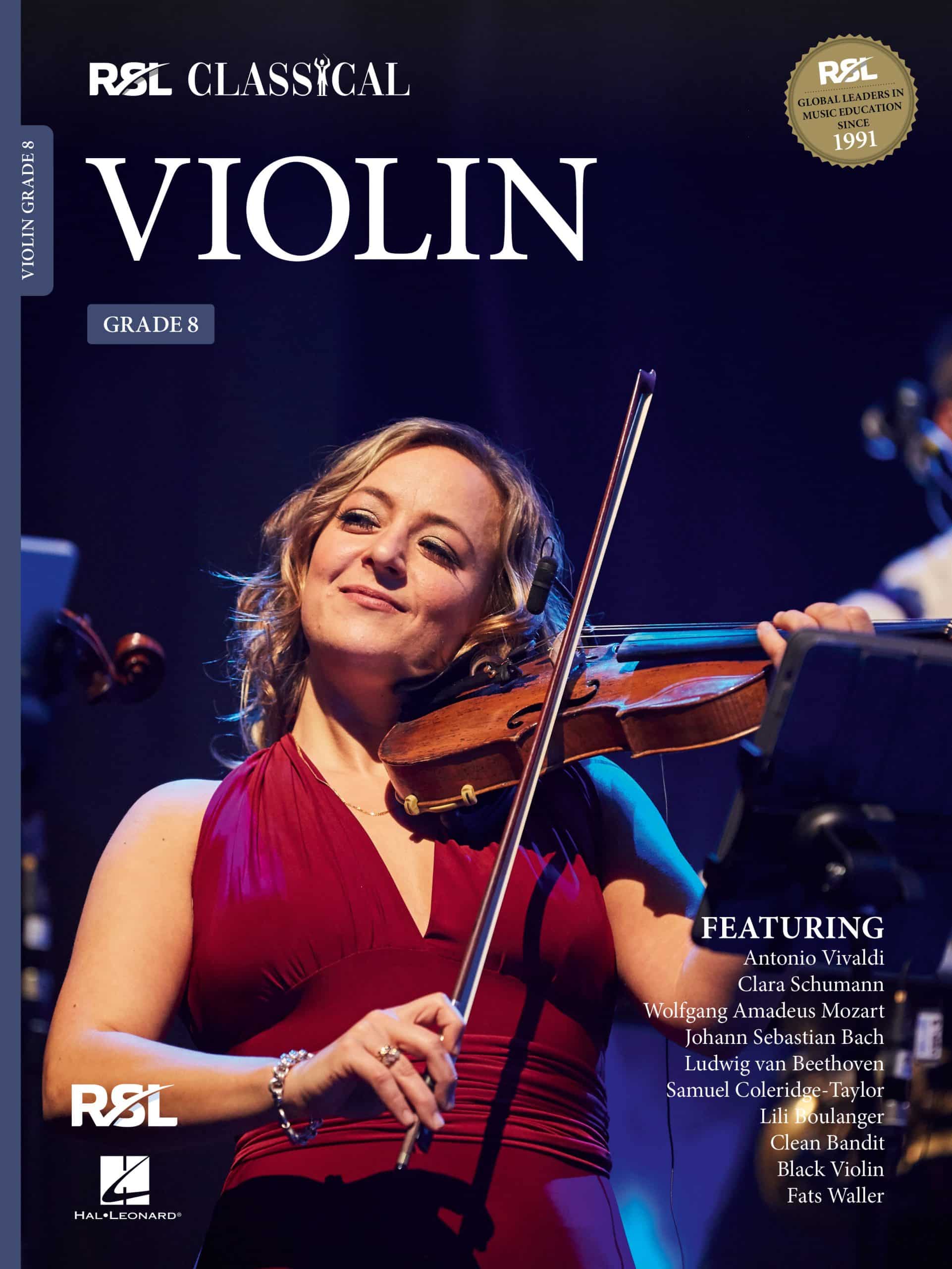RSK200164_Classical_Violin_2021_G8_COVER_Front RSL Classical Violin Grade 8 (2021) - Image 1
