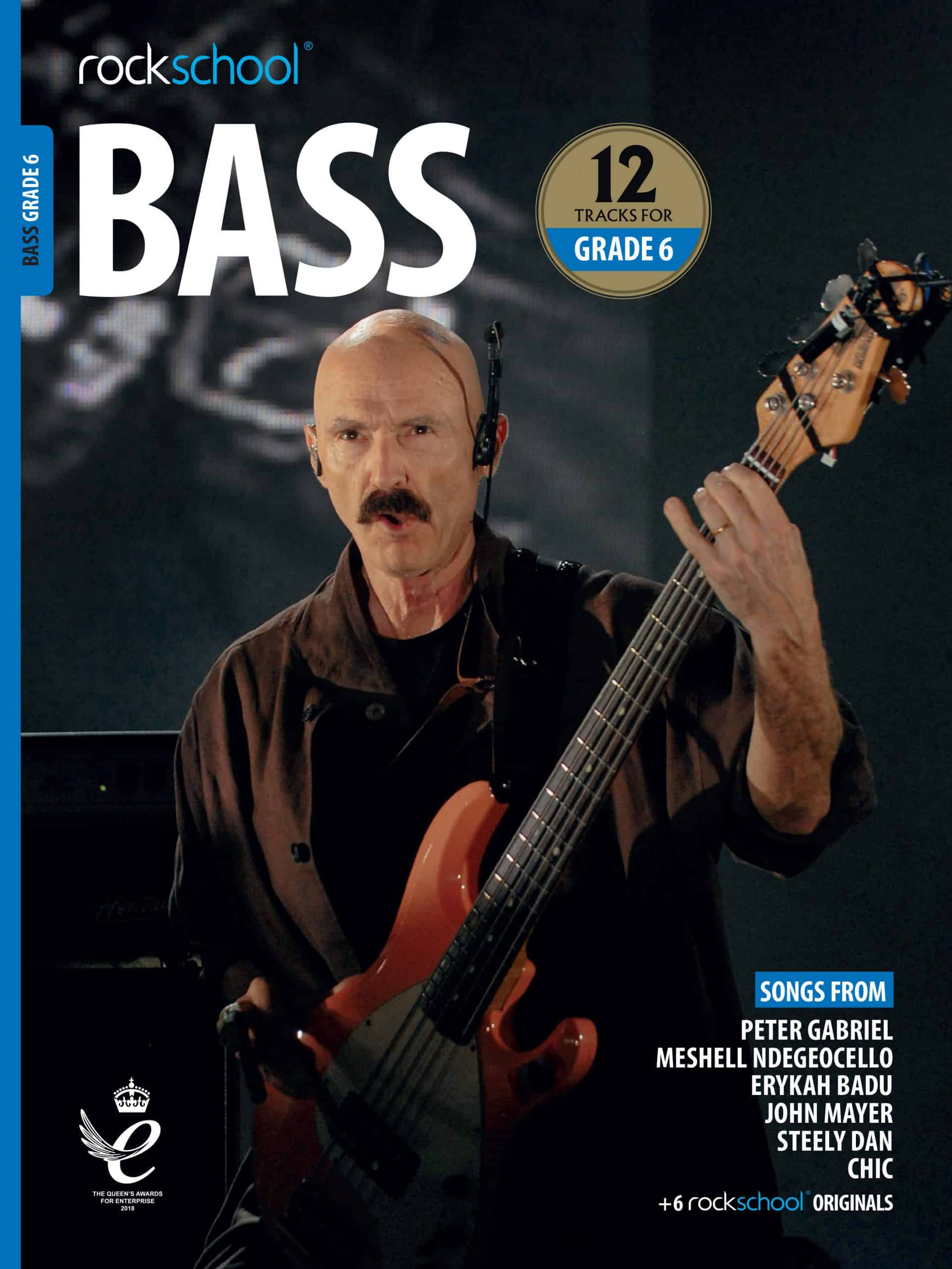 RSL_Bass_2018_G6 Rockschool Bass Grade 6 (2018) - Image 1
