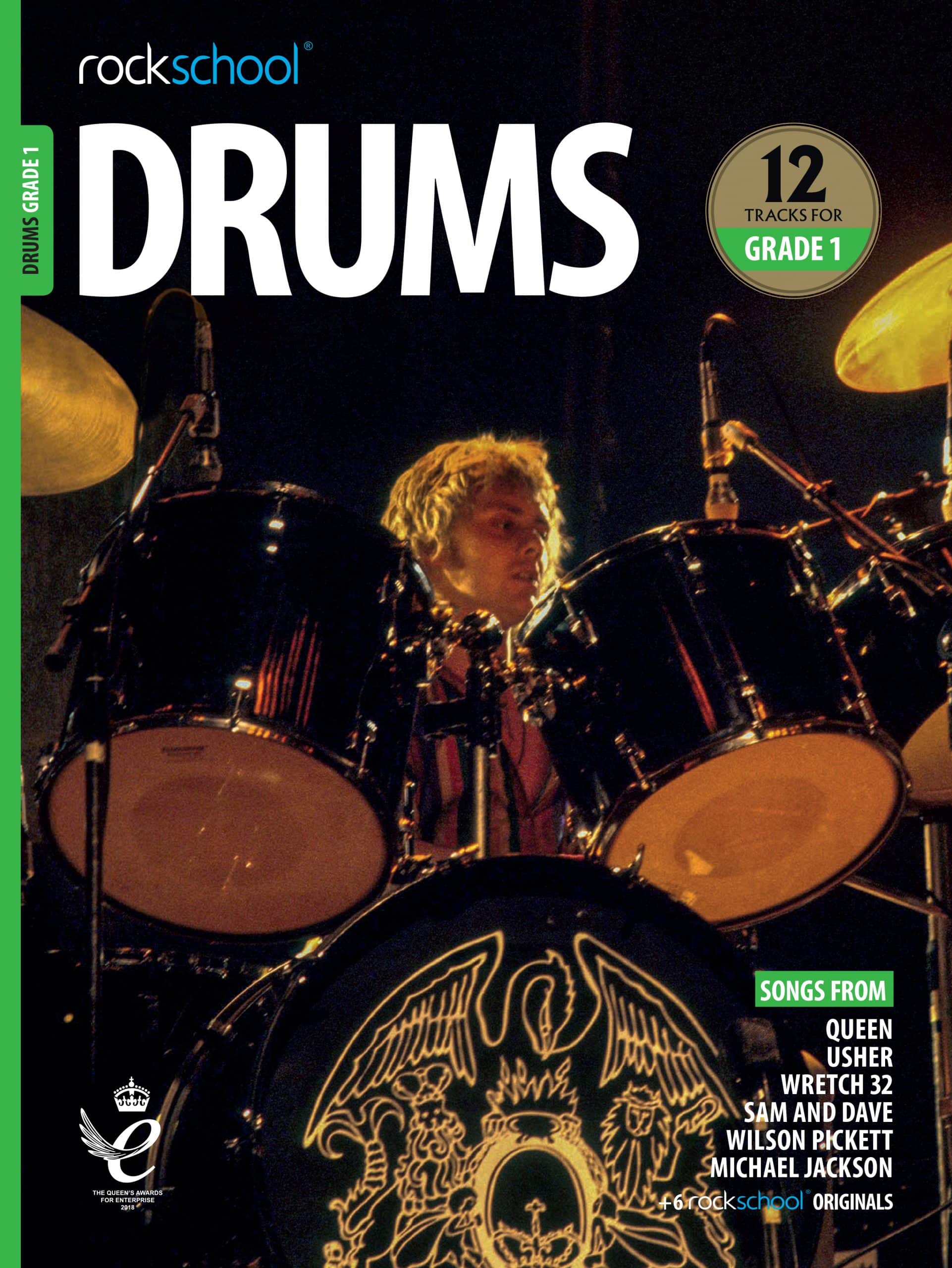 RSL_Drums_2018_G1 Rockschool Drums Grade 1 (2018) - Image 1