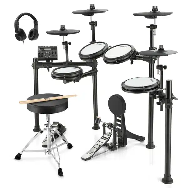 Donner_DED-200_1 DONNER Electronic Drum Set DED-200 w accessories - Image 1