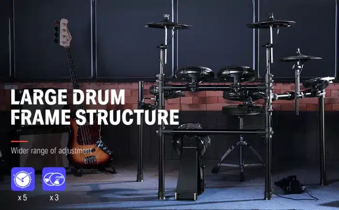 DONNER Electronic Drum Set DED-400 - Image 5