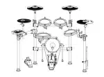 AROMA TDX-25II Electronic Drum Kit - Image 6