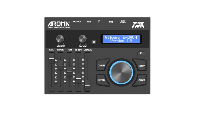 AROMA TDX-25II Electronic Drum Kit - Image 5