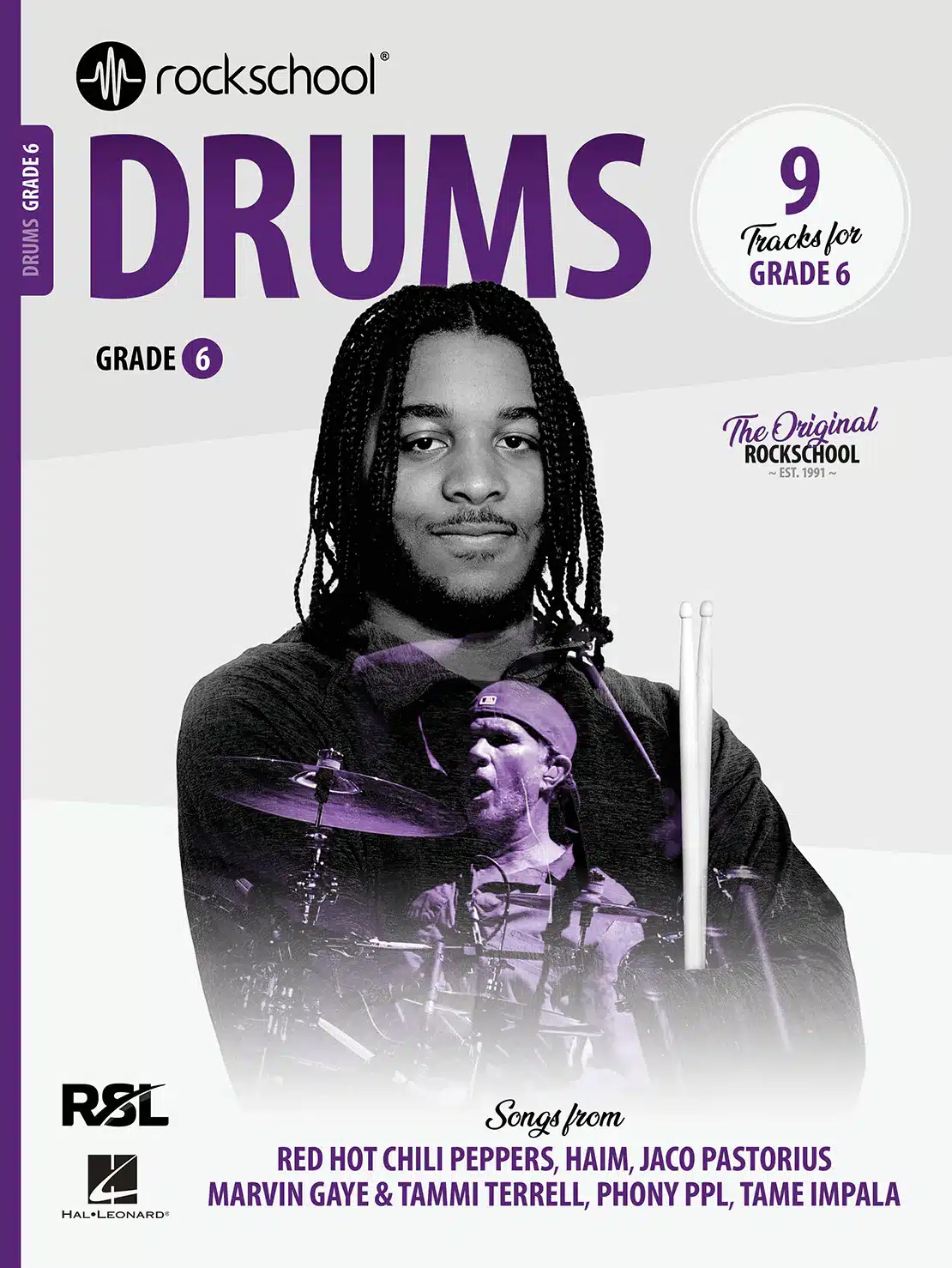 drums-cover-grade-six-2024_7cb1afb6-b06d-4b67-adb3-80c14ef93bd4 Rockschool Drums Grade 6 (2024) - Image 1