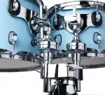 Glamor K1 Knight Series 5-piece Acoustic Drum Set - Lake Blue - Image 2