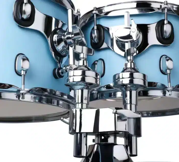 Glamor K1 Knight Series 5-piece Acoustic Drum Set - Lake Blue - Image 2