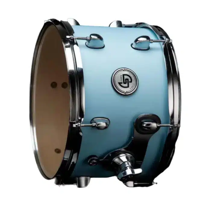 Glamor K1 Knight Series 5-piece Acoustic Drum Set - Lake Blue - Image 5
