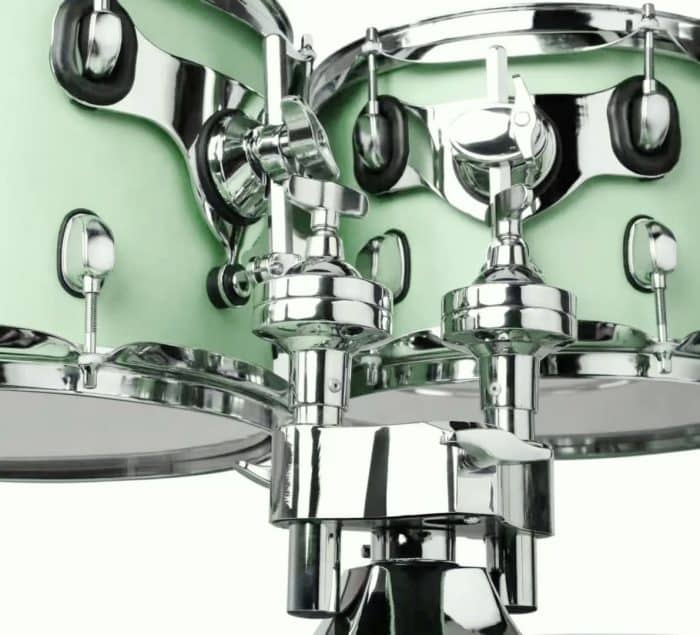 Glamor K1 Knight Series 5-piece Acoustic Drum Set - Mint Green - Image 2